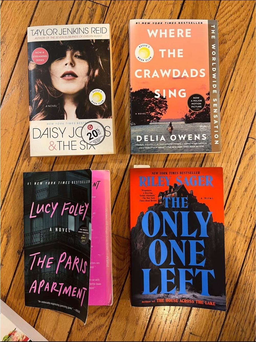 Lot of 9 Bestselling Paperbacks - Fiction & Non Fiction